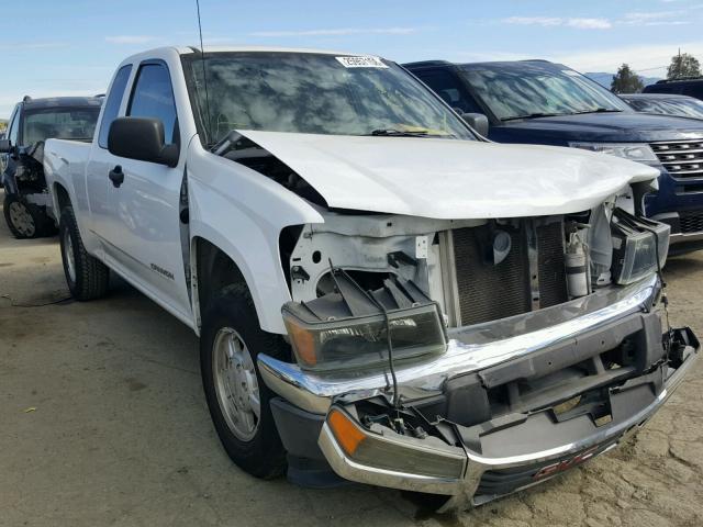 1GTCS196358262432 - 2005 GMC CANYON WHITE photo 1