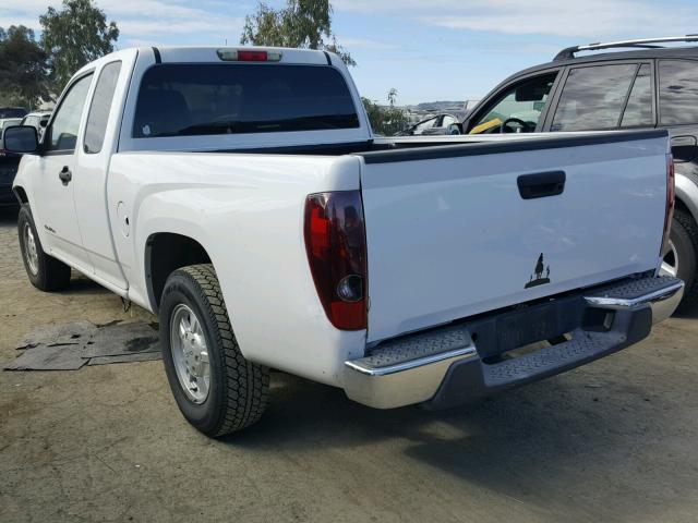 1GTCS196358262432 - 2005 GMC CANYON WHITE photo 3