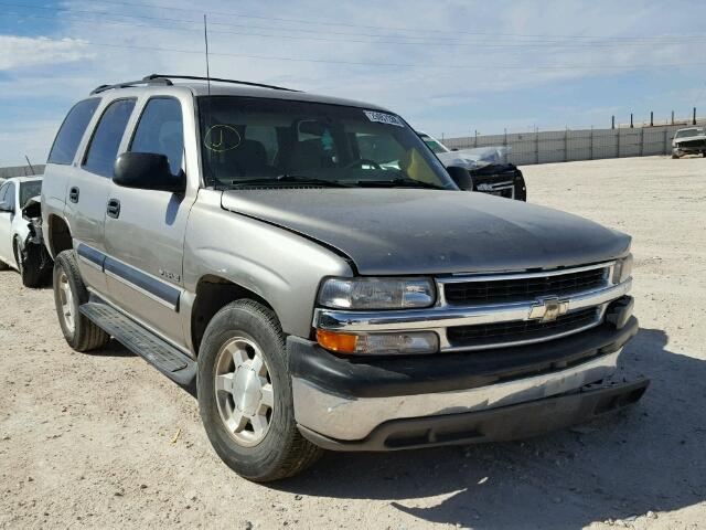 1GNEC13T51J230712 - 2001 CHEVROLET TAHOE C150 TAN photo 1