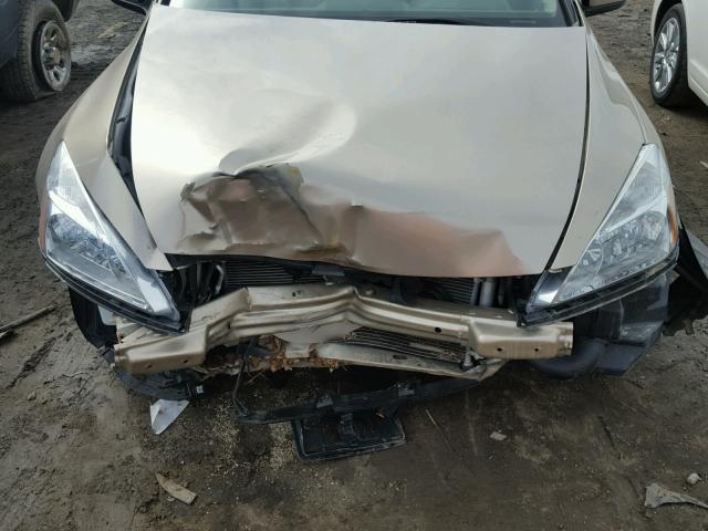 1HGCM56817A097744 - 2007 HONDA ACCORD EX TAN photo 7