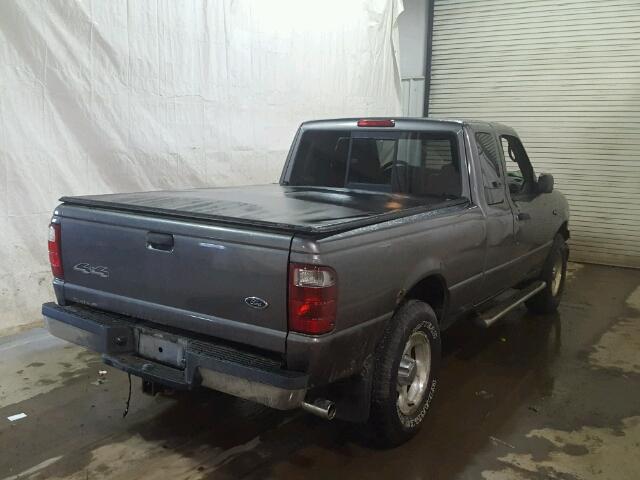 1FTZR45E85PA62785 - 2005 FORD RANGER SUP GRAY photo 4