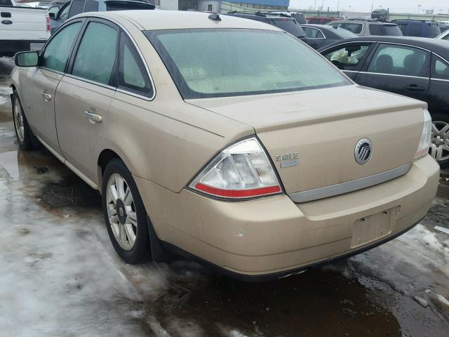 1MEHM42W18G608305 - 2008 MERCURY SABLE PREM GOLD photo 3