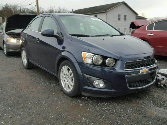 1G1JC5SG5F4111561 - 2015 CHEVROLET SONIC LT BLUE photo 1