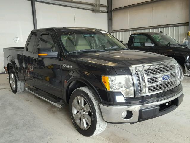 1FTFX1CV8AKE43795 - 2010 FORD F150 SUPER BLACK photo 1