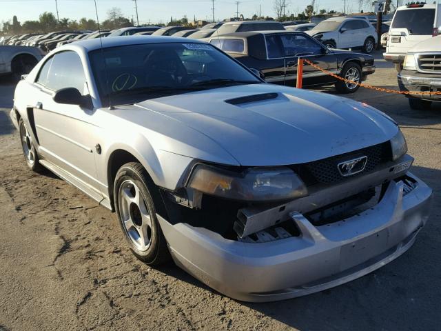 1FAFP40614F215705 - 2004 FORD MUSTANG SILVER photo 1