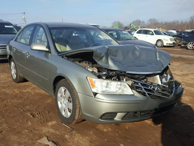 5NPET46CX9H450888 - 2009 HYUNDAI SONATA GLS GRAY photo 1