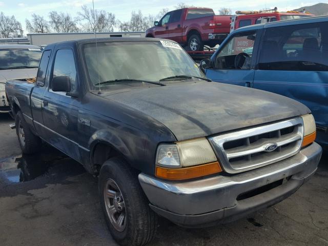 1FTYR14C7YPA02432 - 2000 FORD RANGER SUP BLACK photo 1