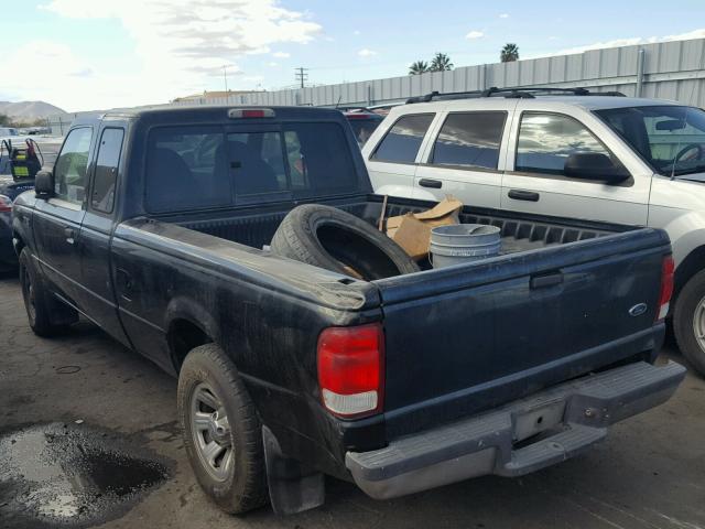 1FTYR14C7YPA02432 - 2000 FORD RANGER SUP BLACK photo 3