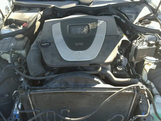 WDBRF52H77F893487 - 2007 MERCEDES-BENZ C 230 SILVER photo 7