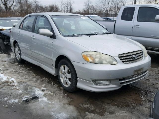 2T1BR32E74C301238 - 2004 TOYOTA COROLLA CE SILVER photo 1