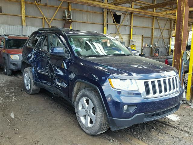 1C4RJEAG8DC558423 - 2013 JEEP GRAND CHER BLUE photo 1