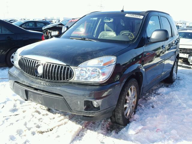 3G5DB03E85S546619 - 2005 BUICK RENDEZVOUS BLACK photo 2