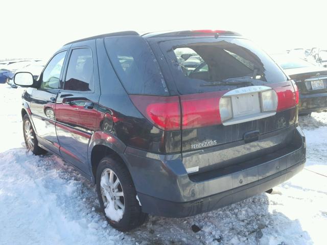 3G5DB03E85S546619 - 2005 BUICK RENDEZVOUS BLACK photo 3