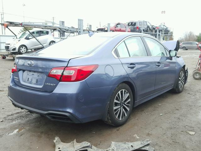 4S3BNAC61J3012853 - 2018 SUBARU LEGACY 2.5 BLUE photo 4