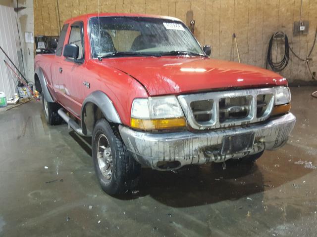 1FTZR15V6YPB05104 - 2000 FORD RANGER SUP RED photo 1