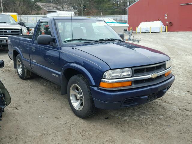 1GCCS145618159949 - 2001 CHEVROLET S TRUCK S1 BLUE photo 1