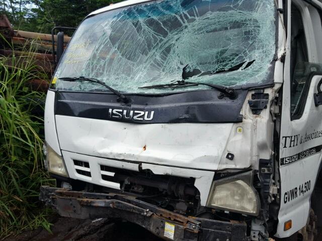 JALC4B16177003764 - 2007 ISUZU NPR WHITE photo 7