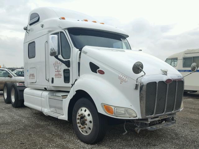 1XP7D49X38D738145 - 2008 PETERBILT 387 WHITE photo 1