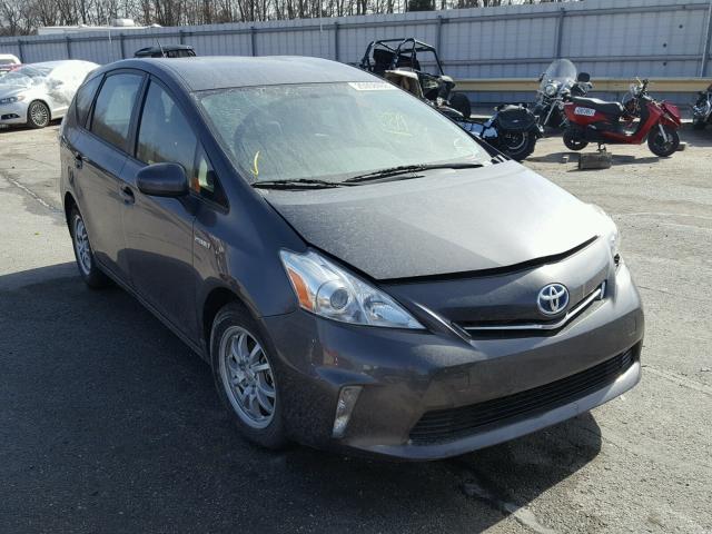 JTDZN3EU5E3335492 - 2014 TOYOTA PRIUS V CHARCOAL photo 1