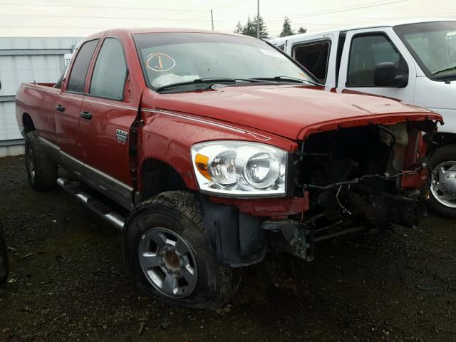 3D7MX38A68G145407 - 2008 DODGE RAM 3500 S RED photo 1