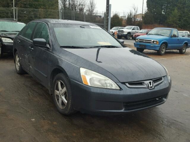 1HGCM56604A168863 - 2004 HONDA ACCORD EX GRAY photo 1