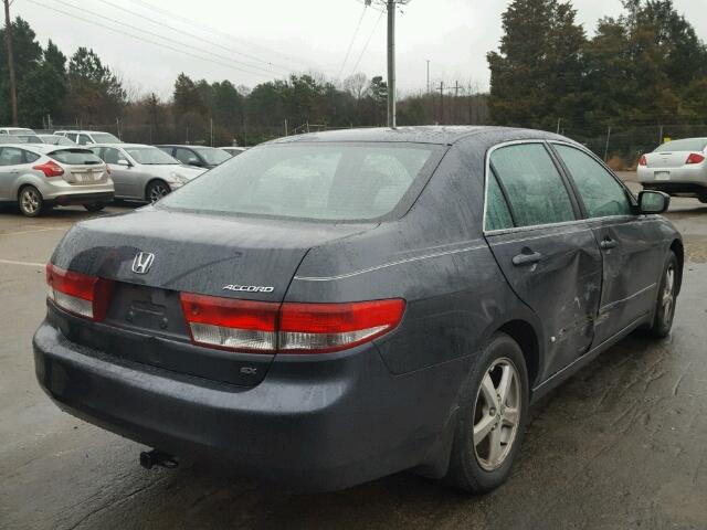 1HGCM56604A168863 - 2004 HONDA ACCORD EX GRAY photo 4