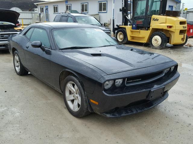 2B3CJ4DGXBH508260 - 2011 DODGE CHALLENGER BLACK photo 1