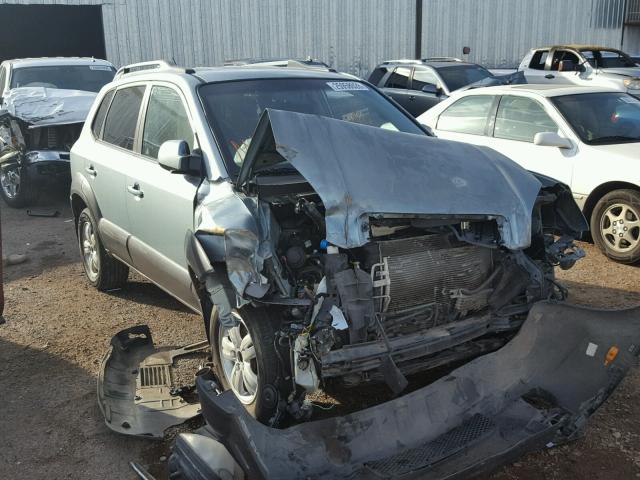 KM8JN12D37U636034 - 2007 HYUNDAI TUCSON SE BLUE photo 1