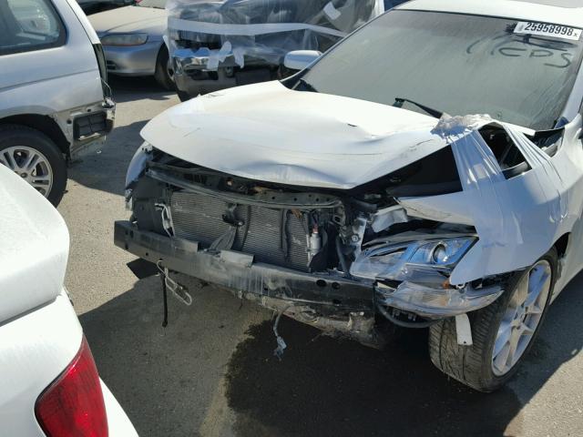 1N4AA5AP5EC461894 - 2014 NISSAN MAXIMA S WHITE photo 9