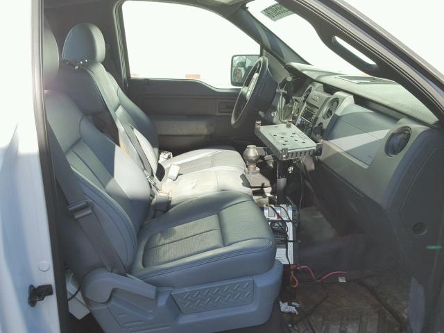 1FTMF1CM7EFA94919 - 2014 FORD F150 WHITE photo 5