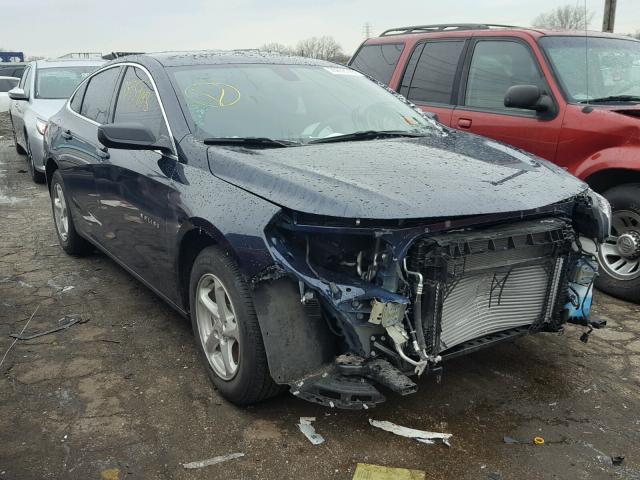 1G1ZB5ST1HF183030 - 2017 CHEVROLET MALIBU LS ლურჯი ფოტო 1