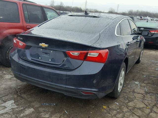 1G1ZB5ST1HF183030 - 2017 CHEVROLET MALIBU LS ლურჯი ფოტო 4