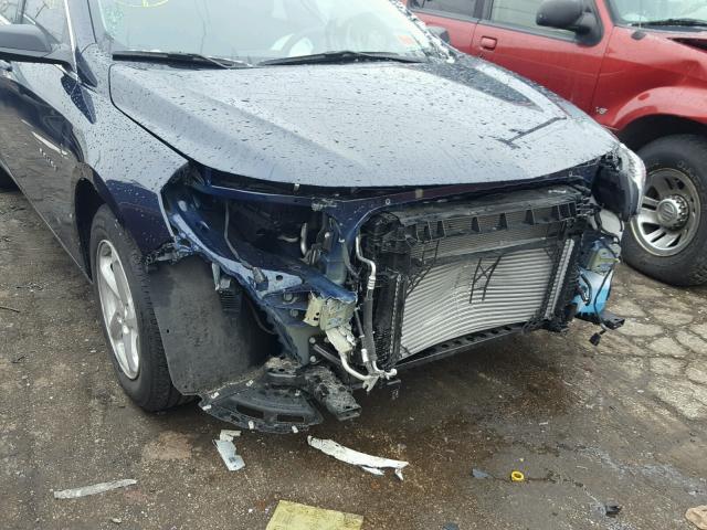 1G1ZB5ST1HF183030 - 2017 CHEVROLET MALIBU LS ლურჯი ფოტო 9