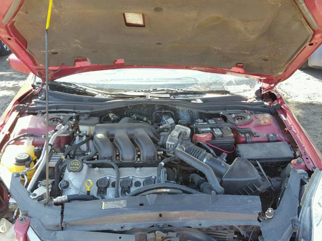 3FAHP081X9R198908 - 2009 FORD FUSION SEL RED photo 7