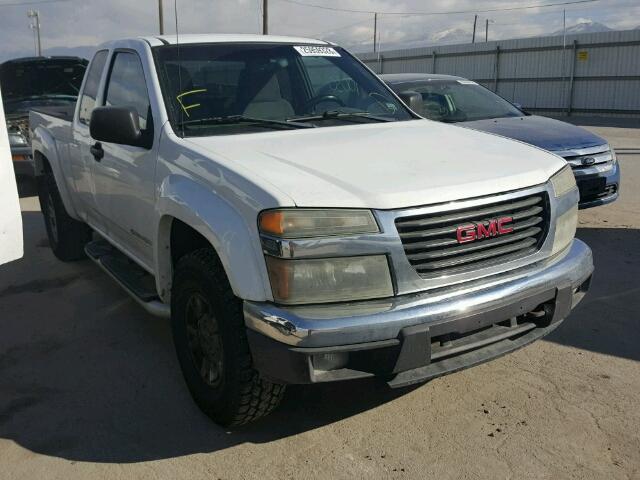 1GTDT196348179065 - 2004 GMC CANYON WHITE photo 1