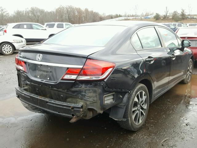 2HGFB2F8XDH541069 - 2013 HONDA CIVIC EX BLACK photo 4