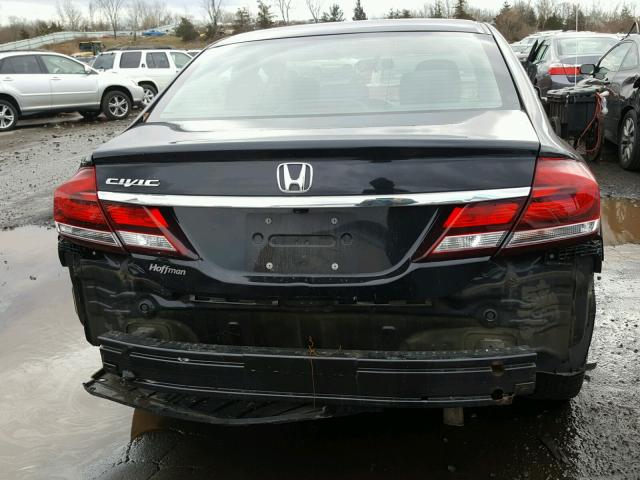 2HGFB2F8XDH541069 - 2013 HONDA CIVIC EX BLACK photo 9