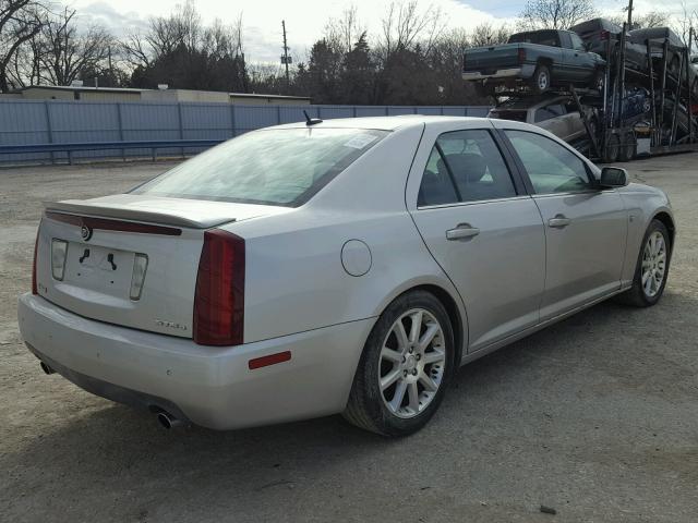 1G6DC67A760136843 - 2006 CADILLAC STS SILVER photo 4