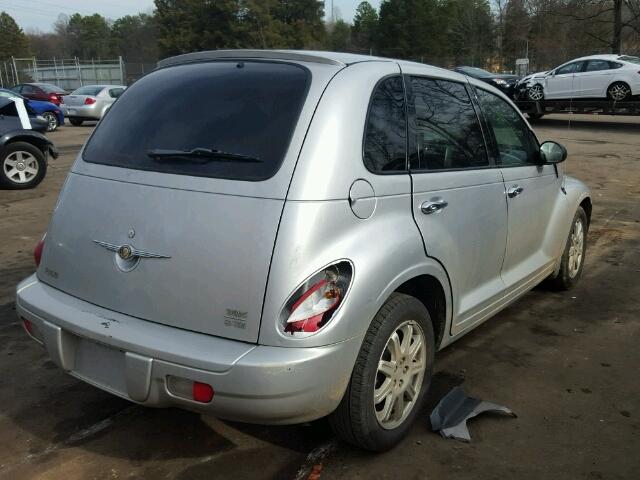 3A4FY58B27T587542 - 2007 CHRYSLER PT CRUISER SILVER photo 4