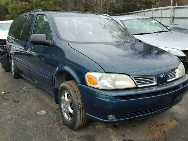 1GHDX03E11D108586 - 2001 OLDSMOBILE SILHOUETTE GREEN photo 1