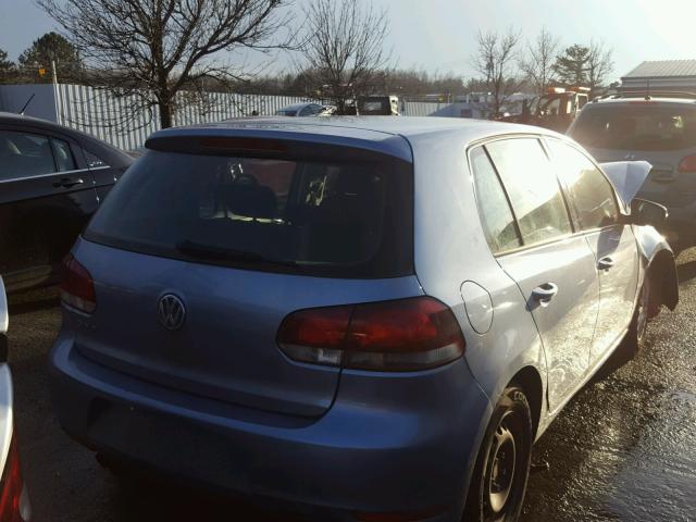 WVWDB7AJ9AW273030 - 2010 VOLKSWAGEN GOLF 蓝色 照片 4