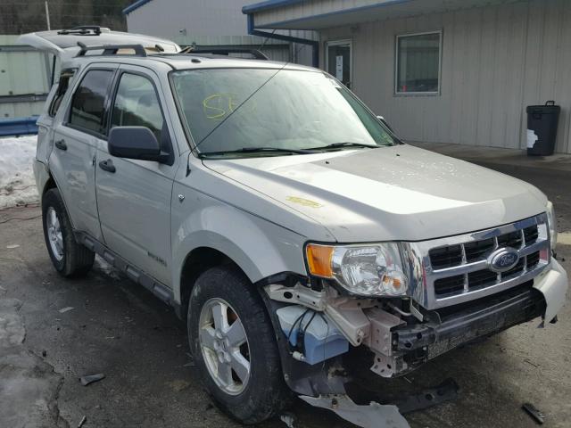 1FMCU03158KD83743 - 2008 FORD ESCAPE XLT CREAM photo 1