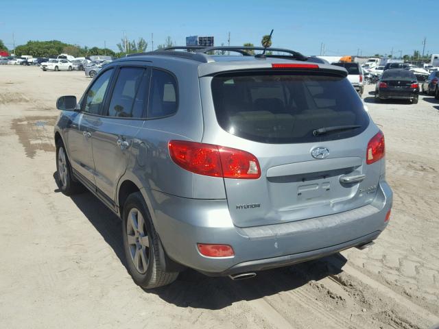 5NMSH13E57H077147 - 2007 HYUNDAI SANTA FE S GREEN photo 3