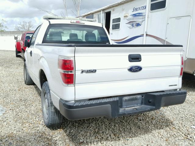 1FTMF1CMXEFA94915 - 2014 FORD F150 WHITE photo 3