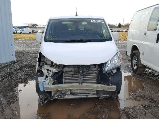 3N6CM0KNXFK716882 - 2015 NISSAN NV200 2.5S WHITE photo 9