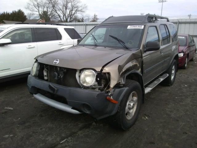 5N1ED28T42C589474 - 2002 NISSAN XTERRA XE TAN photo 2