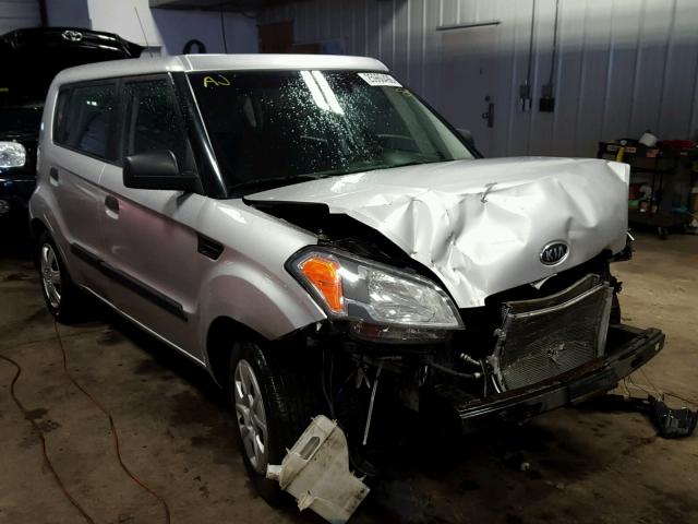 KNDJT2A13A7040659 - 2010 KIA SOUL SILVER photo 1