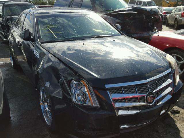 1G6DJ577680152202 - 2008 CADILLAC CTS BLACK photo 1