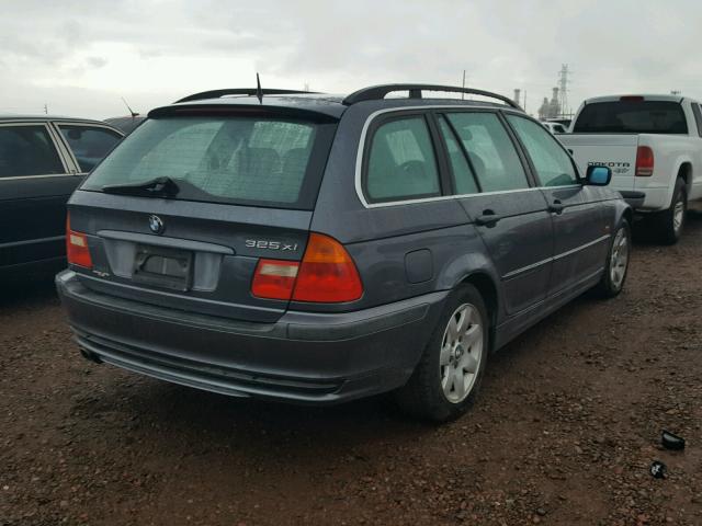 WBAAW33491ET42597 - 2001 BMW 325 IT BLUE photo 4