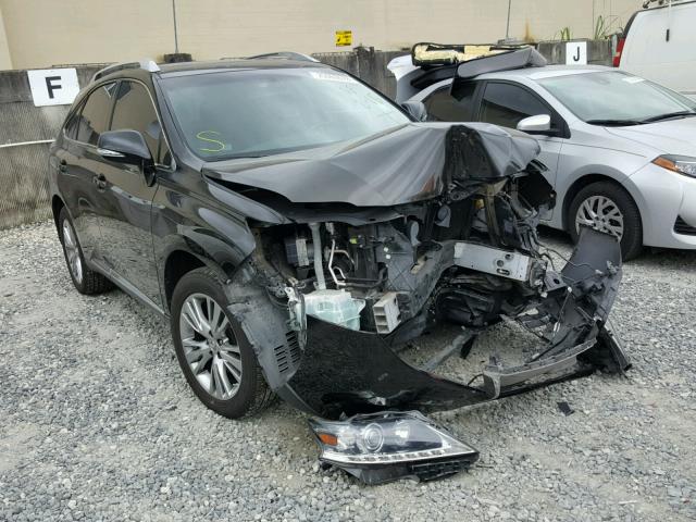 2T2ZK1BA0DC090299 - 2013 LEXUS RX 350 BLACK photo 1